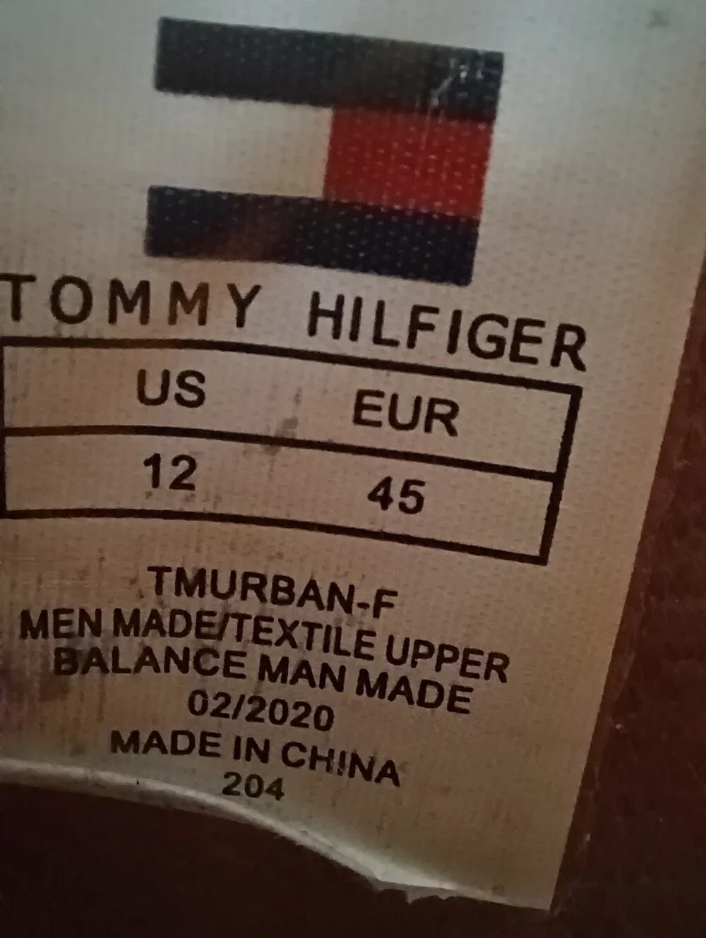Tommy Hilfiger Men's Urban Oxford Brown Leather-look Lace-Up Dress Shoes